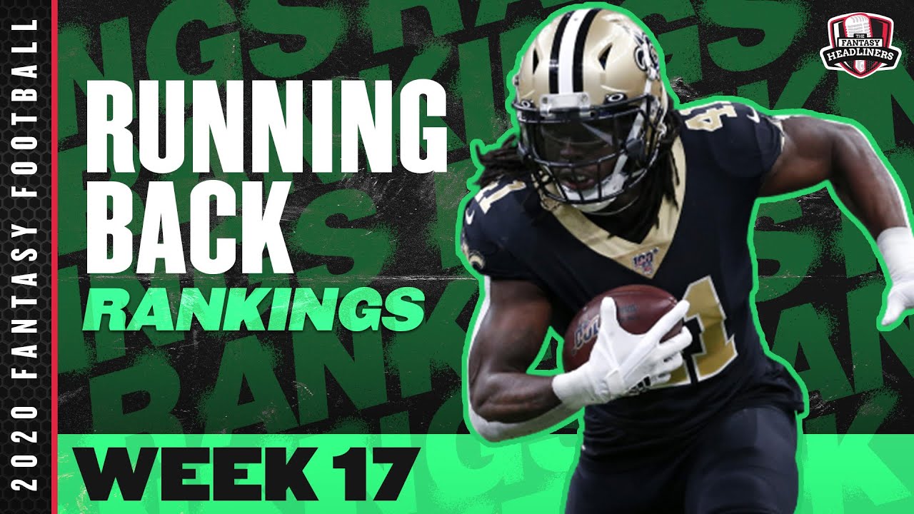 2020 Fantasy Football Rankings - Top 30 Running Backs in Fantasy Football - Week 17