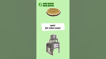 Máy ép cơm cháy chà bông, cơm cháy mắm hành siêu tiện lợi #vinaorganic #mayepcom