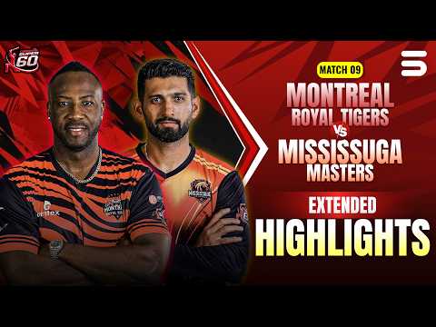 Full Match Highlights | Mississauga VS Montreal | Match 9 | Canada Super 60 2026 | ZQ1T