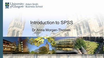 SPSS 24 Tutorial 1: Introduction to SPSS