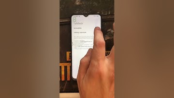 disable talkback in Xiaomi poco m3 | turn off talk back