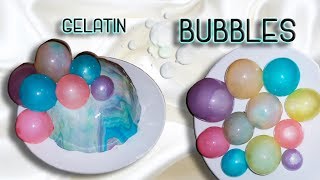 Edible Gelatin Bubbles D.I.Y