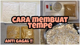 CARA MEMBUAT TEMPE MUDAH || TUGAS SEKOLAH IPA