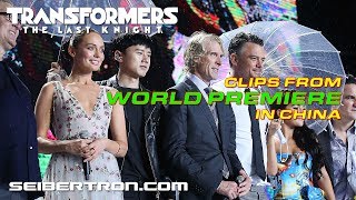 Transformers The Last Knight China World Premiere B-Roll Footage