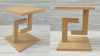 HOW TO MAKE FLOATING TABLE CARDBOARD | Anti-Gravity Structure Science Project | Tensegrity Art