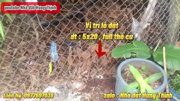 Cần bán gấp lô đất 100m2, full thổ cư, giá 1tỷ050 tr , Tân Định, Bến Cát, Bình Dương ,Lh 0977697038