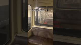Scary Moment Woman Gets Stuck on Airport Train Alone in Houston