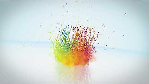 009 - Colour splash logo animation | splash intro | colour blast animation intro