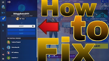 ⚠️ Fortnite Glitch - Can’t Accept Friend Requests! (2025) ⚠️