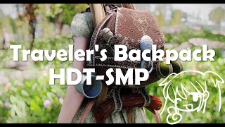 8K I SKYRIM OUTFIT I Traveler's Backpack HDT-SMP