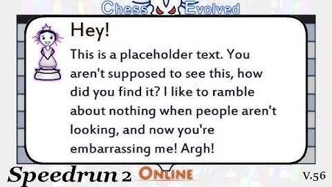 Chess Evolved Online: Tutorial Speedrun