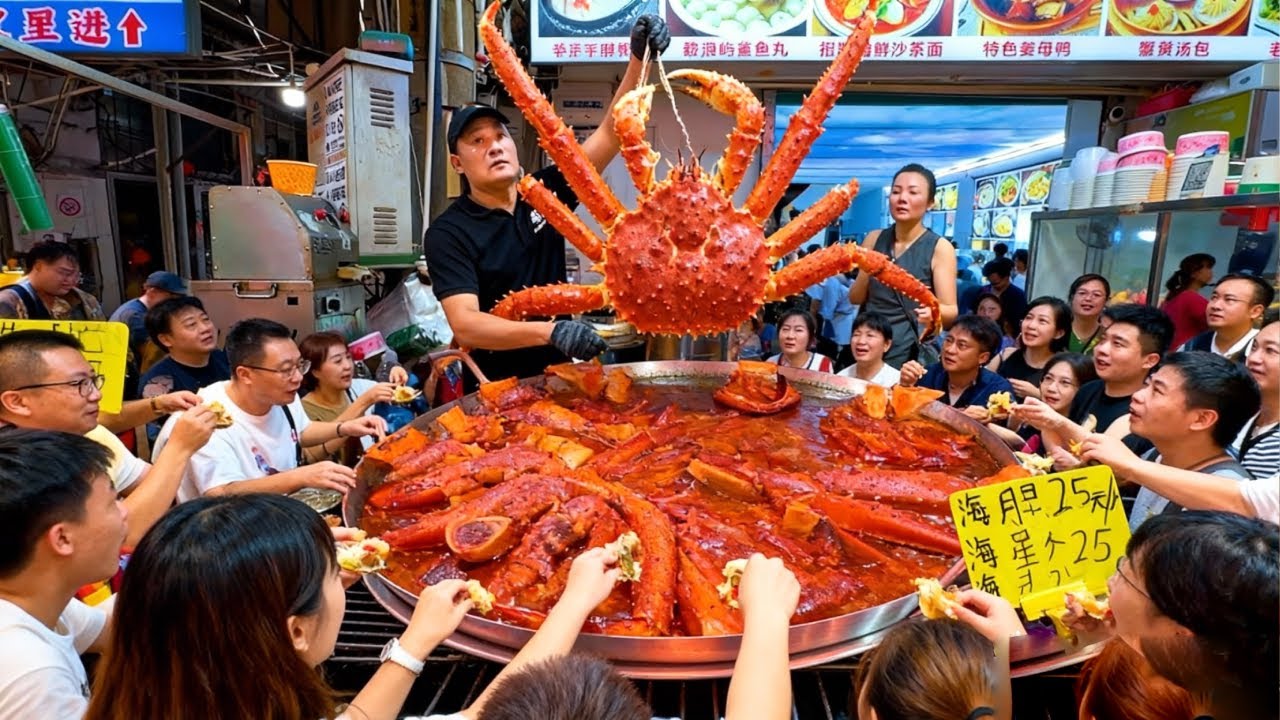 逛澳门最大海鲜市场，4个海鲜一个水鱼653元，直接现买现做太美味了#麦总去哪吃