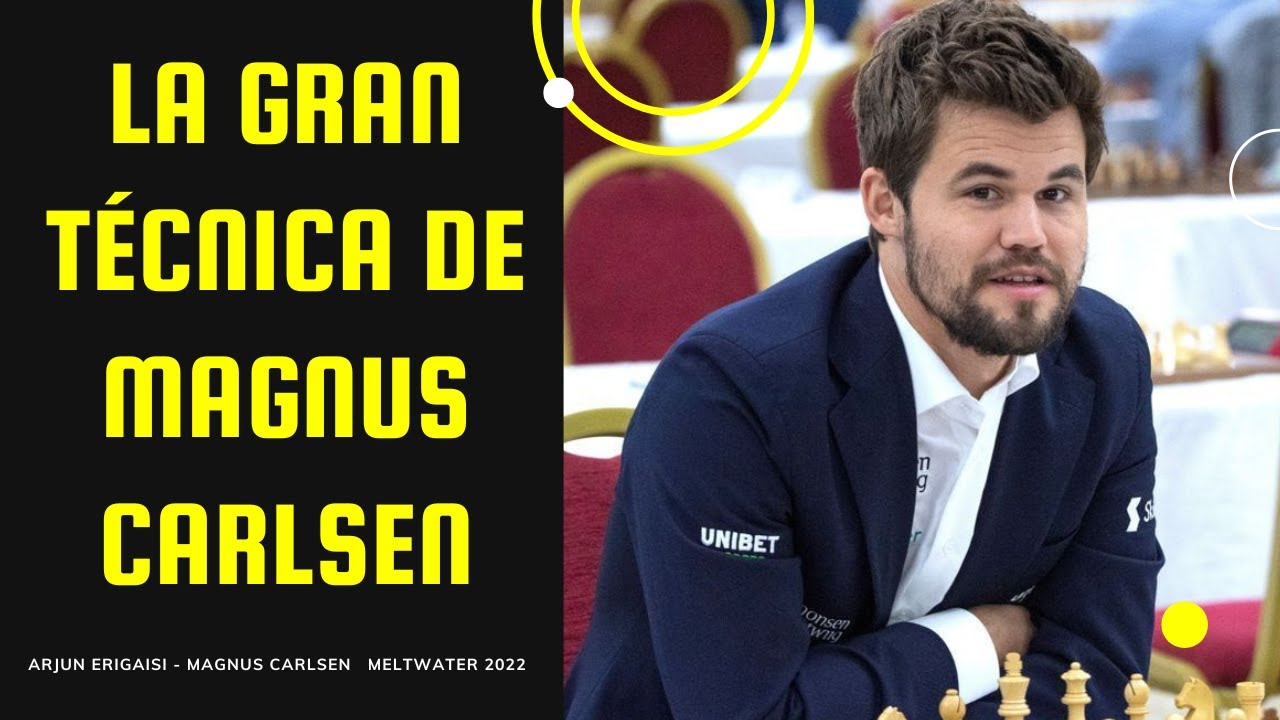 A Técnica Suprema de Magnus Carlsen! 