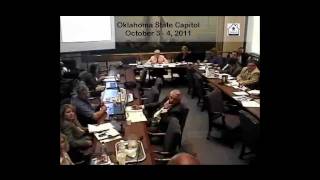 Mike Griffin, Tulsa Police - Part I - Oklahoma State Capitol -Meth Labs / Pseudoephedrine Study