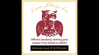 Match Highlights 2026 Summer Leadership Series: Officers Academy