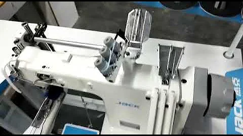 Jack feed off the arm machine