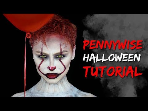 Pennywise Halloween Tutorial - E 2017 | Alexandra Anele