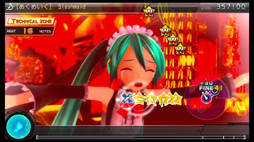 [JP] Project Diva F 2nd [Edit Play] Slashmaid ★++10 Standard