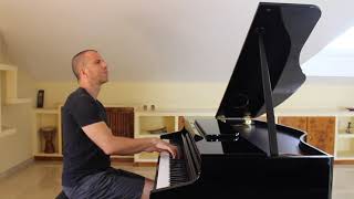 Enjoy the silence - Depeche Mode - Piano cover with lyrics - Digital Grand Piano Roland GP607