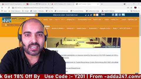 NHPC-JE 2021  Exam mock test  update | Must watch