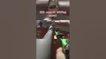 Secret hiding spot! in Modern warfare 2 2022