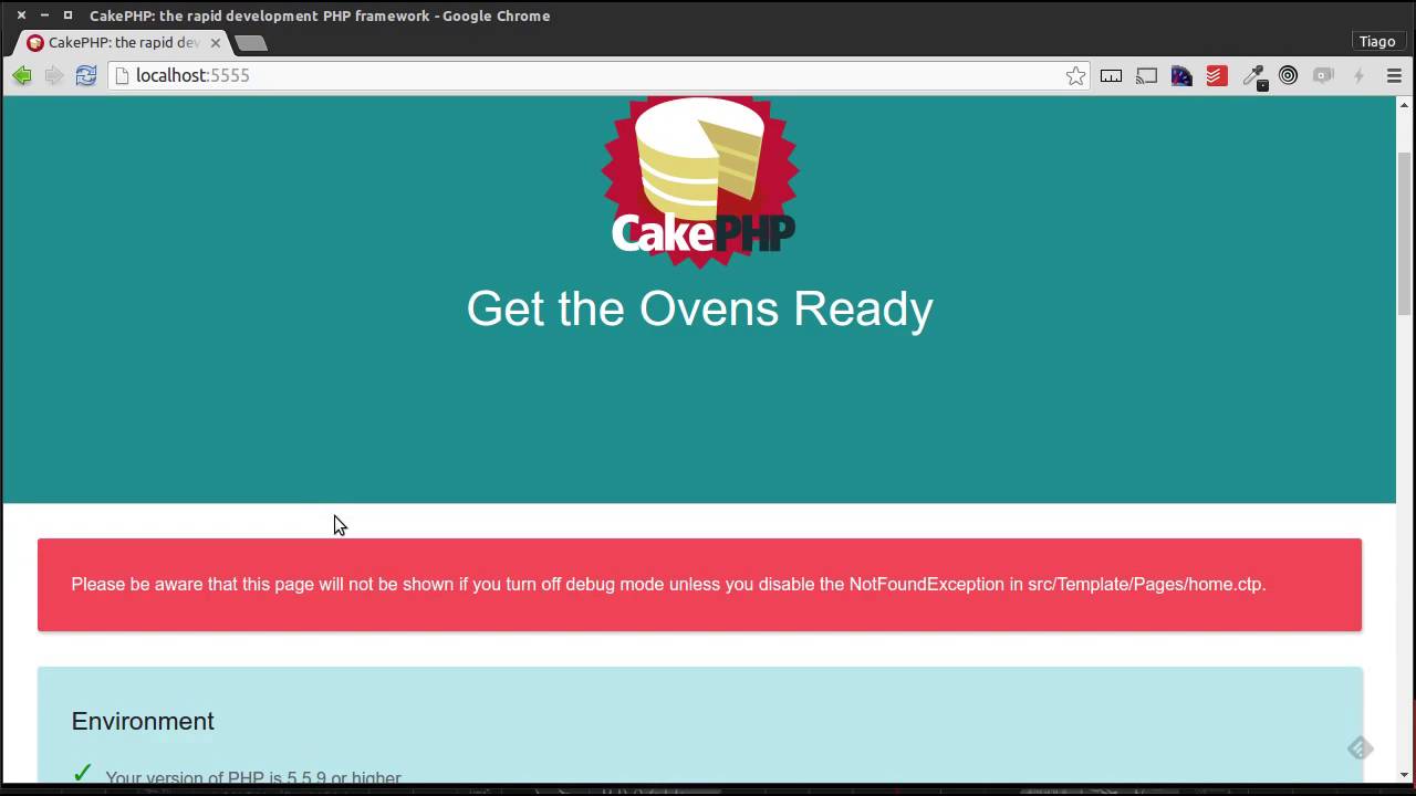 Instalando CakePHP 3 - YouTube