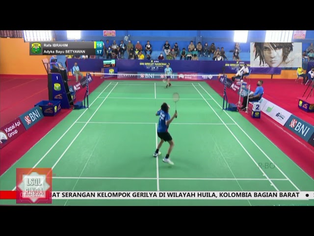 Badminton - Rafa IBRAHIM VS Adyka Bayu SETIAWAN - BNI SIRKUIT NASIONAL B class=