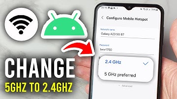 How To Change 5GHz To 2.4GHz On Android - Step By Step