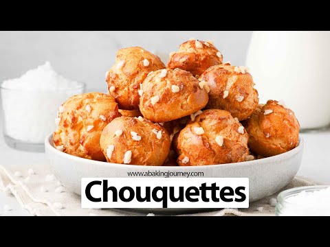Chouquettes (French Sugar Puffs) - YouTube