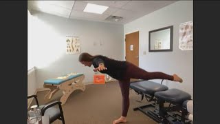 Core and toe exercises to improve balance