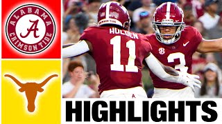 Alabama vs Texas Highlights [FINAL] | College Football Week 2 | 2022 College Football Highlights