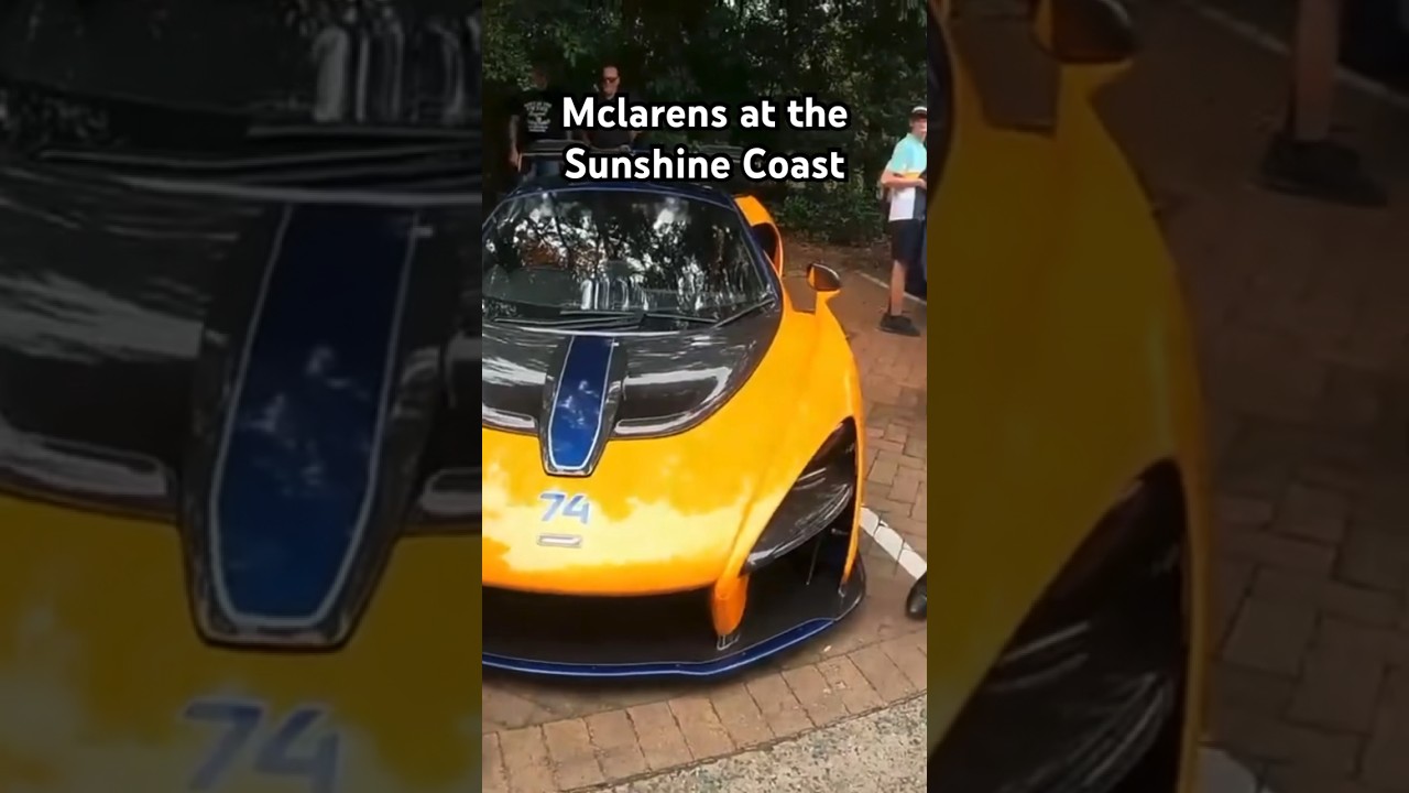 Mclarens at the sunshine coast mclaren mclarensenna mclarensennagtr