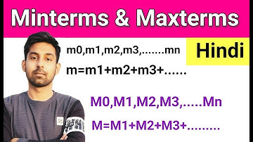 What Is Minterms & Maxterms ? Explain In Hindi By Nirbhay Kaushik