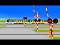 【Przejazd kolejowy】Polish Trains and Railroad Crossing