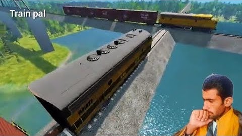 Big Mistakes on Rail Tracks Impossible Deadlock Rail Tracks Vs Trains !!! | BeamNG.Drive