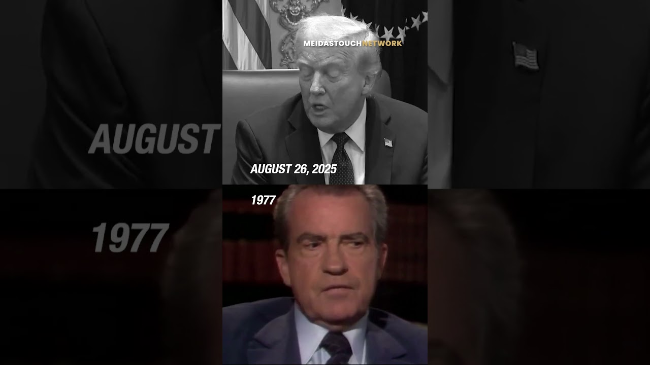 Trump and Nixon: When the president does it, it's not illegal