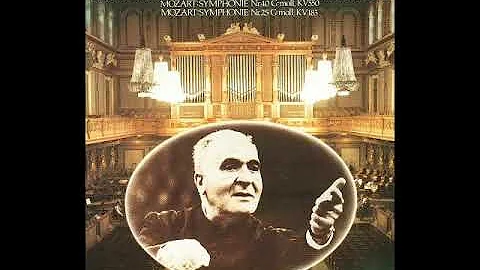 Bruno Walter Mozart - Symphony No.40  (1952) VPO