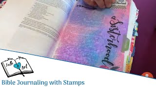 The Best Stamps for Bible Journaling