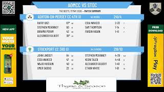 Ashton-on-Mersey CC 4th XI v Stockport CC 3rd XI