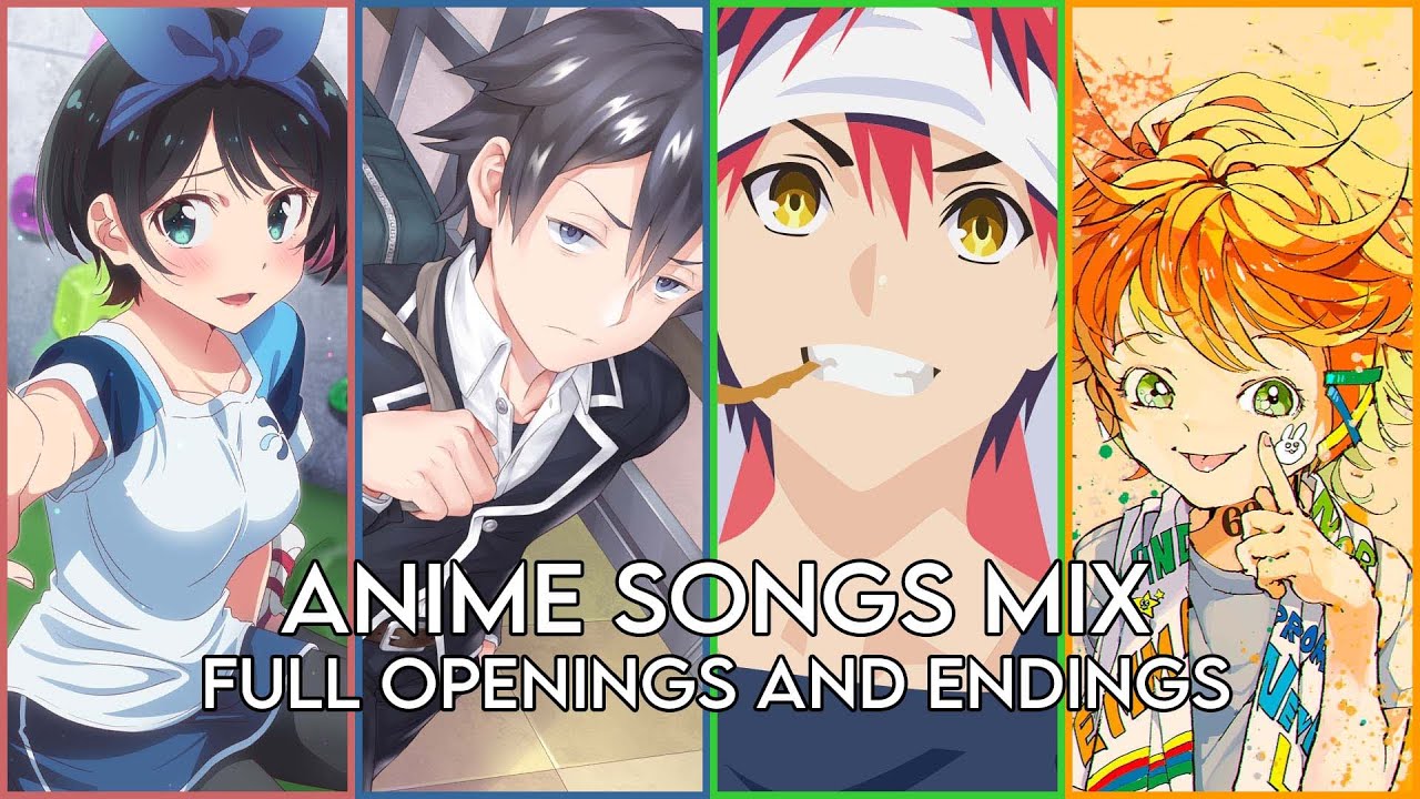 BEST ANIME OPENINGS AND ENDINGS COMPILATION [FULL SONGS]