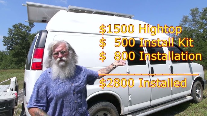 Stealth Chevy Hightop Camper Van With Shower & Toilet - Full Time Vanlife 