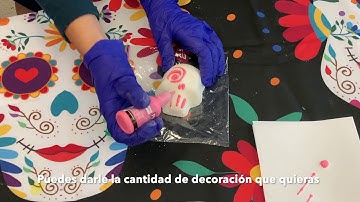 Day of the Dead Sugar Skulls and Flower Tutorial