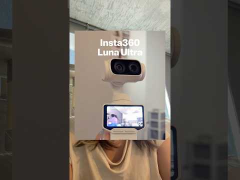 The Insta360 Luna Ultra has a DETACHABLE SCREEN and MIC?! SAY LESS 🗣️ #insta360 #insta360lunaultra