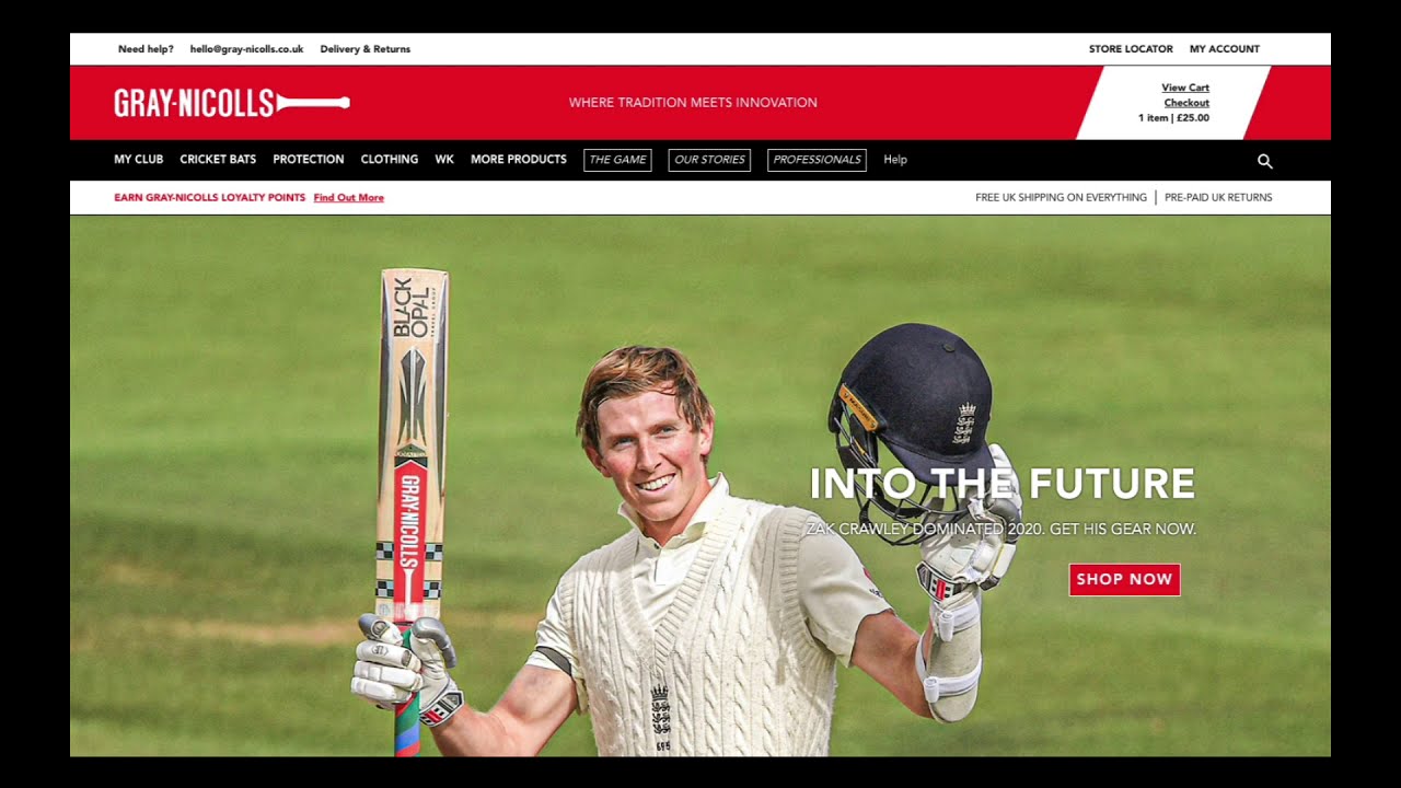Teamwear | Gray-Nicolls - Free Shipping 