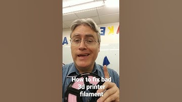 PSA How to fix bad 3D printer filament
