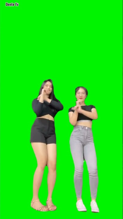 Green screen cewek goyang