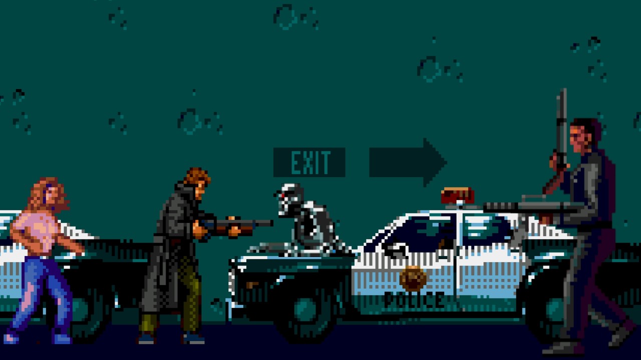 The Terminator (Sega CD) All Bosses (No Damage)