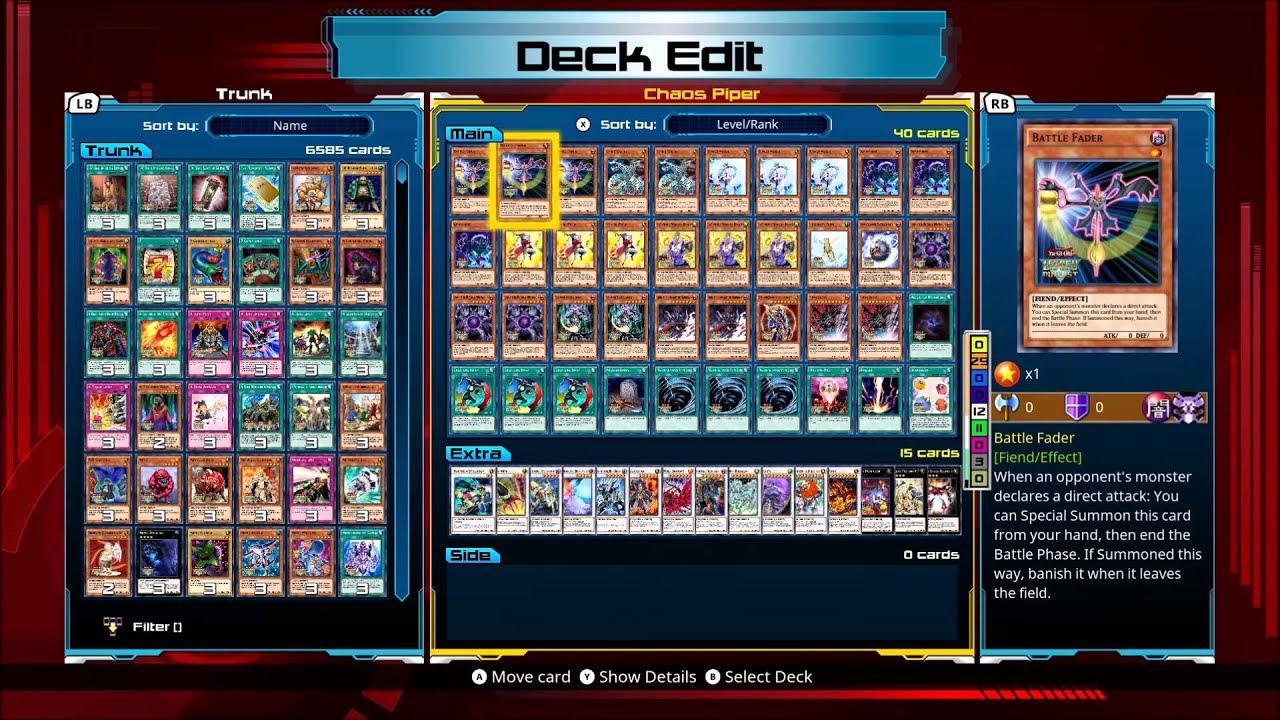 Chaos Deck Yugioh Legacy Of The Duelist Yu-Gi-Oh Legacy Of The Duelist - Mystic Piper Chaos Deck Profile