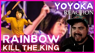 Yoyoka 'Kill the King' Rainbow AMAZINGLY DETAILED DRUMS! Drummer Reaction, Analysis + Breakdown
