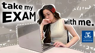 FINALS EXAM VLOG 😓 Realistic, Study with Me, Productive + FREE Exam Prep Template